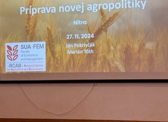 Príprava novej poľnohospodárskej politiky EÚ po roku 2027 - 001